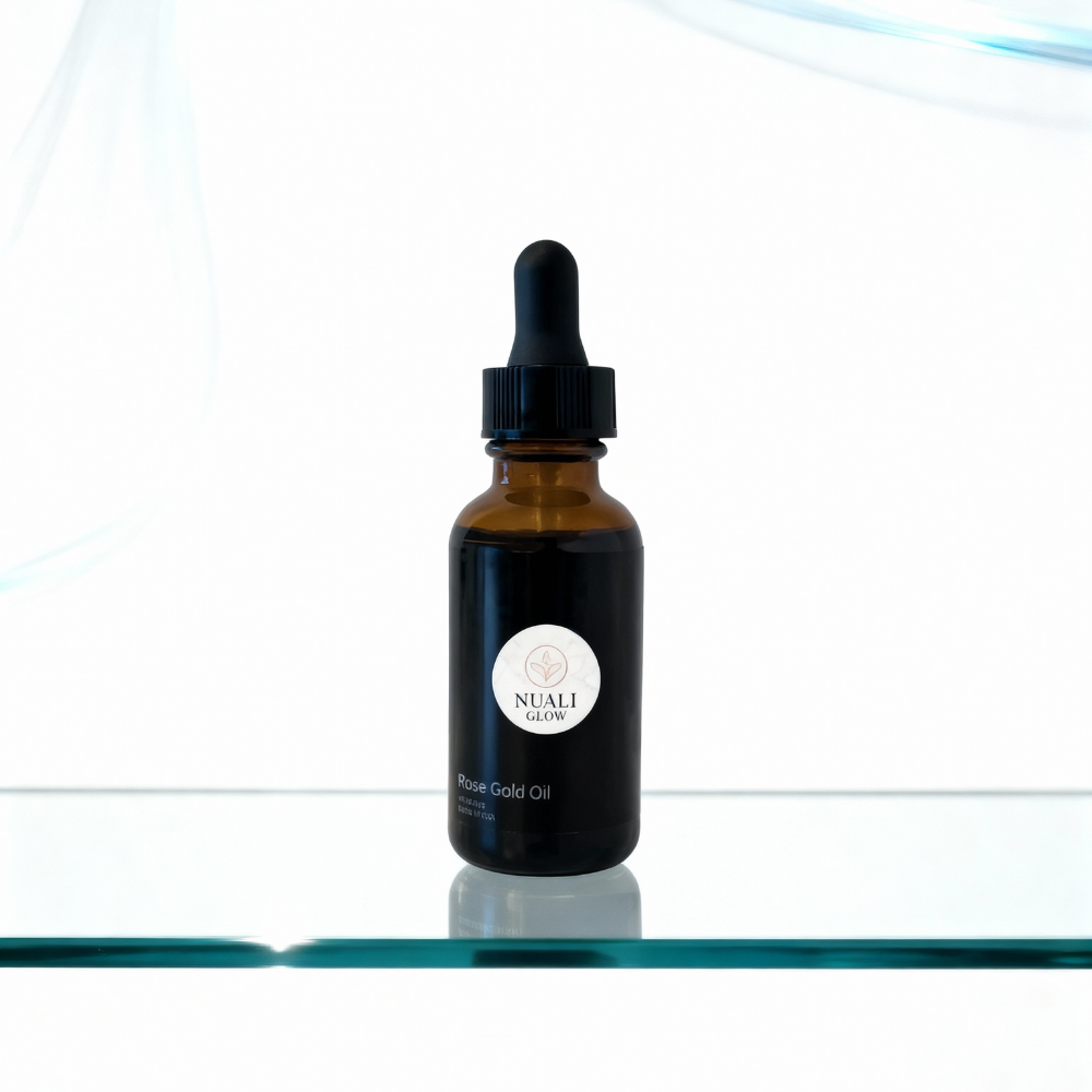 Sérum Huileux Rose Musquée Anti-Âge Nuali Glow