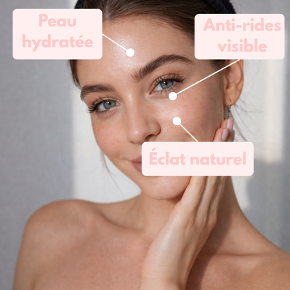 Sérum Huileux Rose Musquée Anti-Âge Nuali Glow