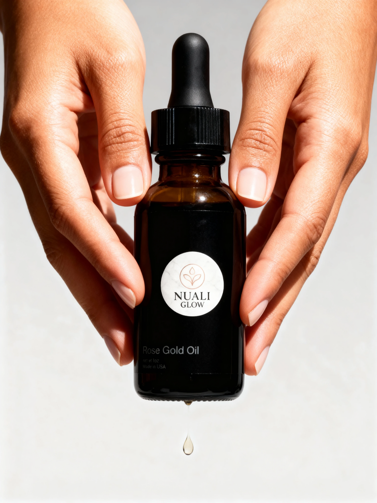 Sérum Huileux Rose Musquée Anti-Âge Nuali Glow