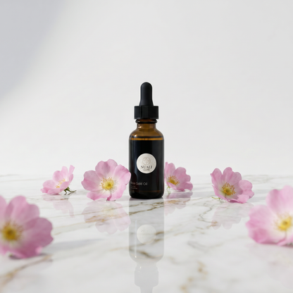 Sérum Huileux Rose Musquée Anti-Âge Nuali Glow